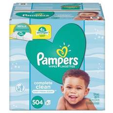 Procter & Gamble Baby Skin Procter & Gamble Complete Clean Baby Wipes, 1 Ply, Baby Fresh, 504/Pack