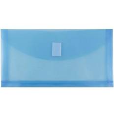 Jam Paper Shipping, Packing & Mailing Supplies Jam Paper 5.25" x 10" Plastic Hook & Loop Closure Envelopes, 12ct. in Blue MichaelsÂ Blue 5.25" x 10"