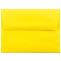 JAM Paper A2 Translucent Vellum Invitation Envelopes 4.375 x 5.75 Clear  50/Pack