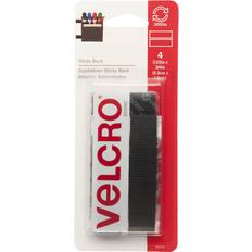 Black VELCRO(R) Brand STICKY BACK Tape 3/4 inches X3-1/2 inches 4/Pkg