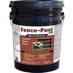 Fence paint Paint GARDNER 4.75 Gal. Asphalt Fence Paint Black