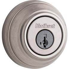 Locks SmartKey Door Deadbolt Satin Nickel Double Cylinder