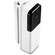 Wasserstein Doorbells Wasserstein Horizontal Wedge Mount Compatible with Wyze Video Doorbell Pro For Better Viewing with Your Wyze Doorbell Pro (1 Pack, White)