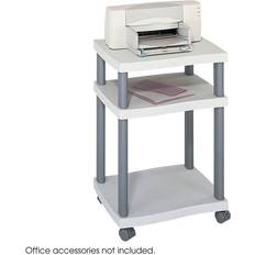 Ergonomic Office Supplies SAFCO Wave Deskside Printer Stand Office Furniture Light