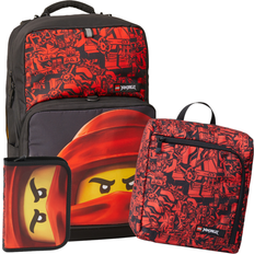Lego Ninjago School Bag Set - Red