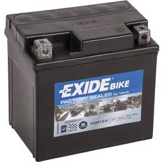 Batterier - Motorsykkelbatteri Batterier & Ladere Exide AGM 12-5