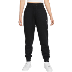 Nike Women Pants Nike Sportswear Phoenix Fleece High-Waisted Joggers Women's - Black/Sail