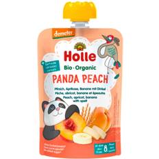 Holle Matvarer Holle Panda Peach Fersken Aprikos & Banan Spelt Grød - 100