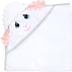 3 Stories Trading Company Precious Moments Hooded Towel, One Size White White One Size