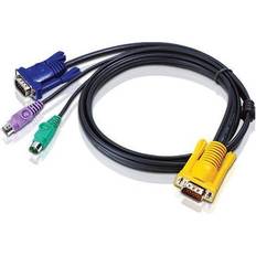 Aten 2L5202P, SPHD15 to VGA PS2 KVM Cable