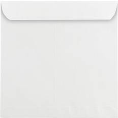 Jam Paper Shipping, Packing & Mailing Supplies Jam Paper 11.5" x 11.5" Large Square Invitation Envelopes, White, 25/Pack (3992321) White