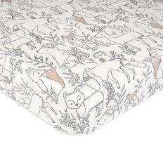 Crane Baby Soft Cotton Crib Mattress Sheet Fitted Crib Sheet