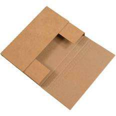 Shipping, Packing & Mailing Supplies Office Depot Quill 9 1/2 x 6 1/2 x 2 Easy-Fold Mailers, Kraft, 50/Bundle (M962BFK)