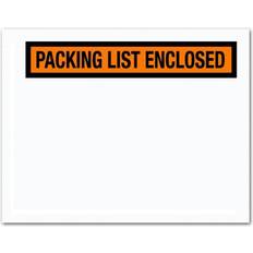 Office Depot ï¿½ Brand "Packing List Enclosed" Envelopes, Panel Face, Orange, 7" x 5 1/2" Pack Of 1,000
