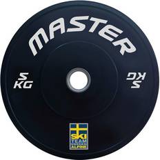 Master Fitness Bumper Ski Black 5 kg