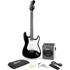 Rockjam String Instruments Rockjam Full-Size Electric Guitar Kit, Black