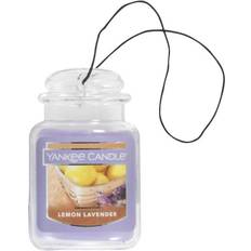 Yankee Candle Car Cleaning & Washing Supplies Yankee Candle Car Air Fresheners, Hanging Car Jar® Ultimate Lemon Lavender Scented, Neutralizes Odors Up To