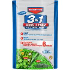 Feed and weed Pots, Plants & Cultivation BioAdvanced 3-In-1 Weed & Feed for Southern Lawns Granules