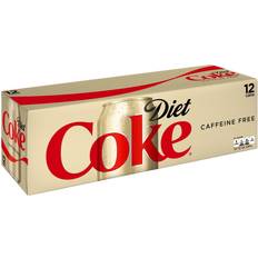 Coca-Cola Soda Pop Coca-Cola Diet Coke Original Caffeine Free Soda, 12 Oz, 24/Carton