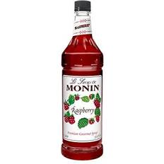 Drink Mixes Monin Raspberry Syrup, Sweet and Tart, Great for Cocktails Non-GMO