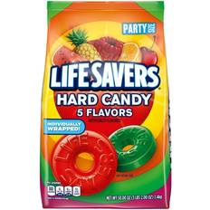 Confectionery & Cookies LIFE SAVERS Hard Candy 5 Flavors, 50-Ounce Party