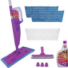 Rejuvenate Click N Clean Multi-Surface Spray Mop System Complete Click-On Pro Grade