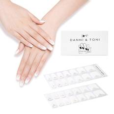 Lovely Nude Shade Semi-Cured Nail Stickers | Tint Nude | Danni & Toni