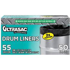 Ultrasac - 891454 UltraSac Contractor Trash Bags - (50 Pack/w Ties
