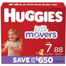 Huggies Little Movers Size 7 18+kg 88pcs