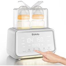 Bottle Warmers Baby Bottle Warmer Bololo Bottle Warmer for breastmilk 500W Stronger Power Fast Breast Milk Warmer Baby Food Heater with Timer for Twins 24H Temperature Control