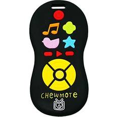 Silli Chews Unisex TV Remote Control Toy Chewmote Favorite Baby Teether Infant Silicone Teething Toy Black Chew Toys Cute Holiday Gift Stocking Stuffer Idea