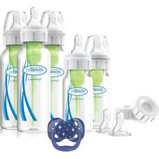 Dr. Brown's Baby Nests & Blankets Dr. Brown's Natural Flow Anti-Colic Options+ Narrow Baby Bottle Gift Set