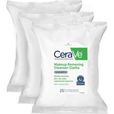 CeraVe Face Cleansers CeraVe Makeup Removing Cleanser Cloths, Wipes to Dirt, Eye Face Makeup, Fragrance