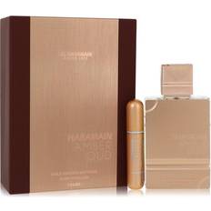 Al Haramain Gift Boxes Al Haramain Amber Oud Gold Edition Extreme Gift Set EdP 100ml + Atomiser