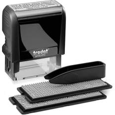 Stamps & Stamp Supplies U.S. Stamp And Sign Custom Self-Inking Dater Stamp, 0.75"W x 1.88"L