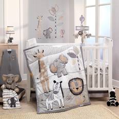 Bed Set Lambs & Ivy Jungle Safari Baby Crib Bedding Set 6-Piece