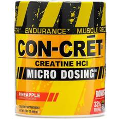 Creatine CON-CRET Patented Creatine HCl Pineapple Powder, Stimulant-Free Supplement