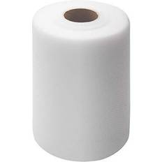 White Tulle Fabric Rolls 6 Inch by 100 Yards (300 Feet) Fabric Spool Tulle  Ribbo