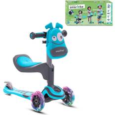 3 in 1 scooter smarTrike T1 3-in-1 Toddler Kids Scooter for Boys & Girls, for 1-3 Years Old, Blue