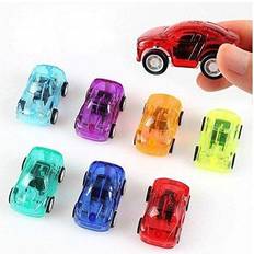 JOYIN 4 Pcs 7 Long Vehicle Toy Set, Toddlers Cars with Lights and Siren  Sound, Including