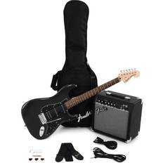 Musical Instruments Squier Affinity Series Stratocaster HSS Pack (Charcoal Frost Metallic; Indian Laurel Pickguard)