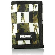 Fortnite Fortnite Big Kids Multiplier Tri-fold Wallet black/Green One