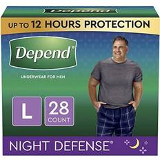 Depend Night Defense Underwear for Men Overnight 14-pack