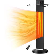 Patio Heaters & Accessories SOUTHEATIC Outdoor Electric Heater with Remote， Patio Heater,500/1000/1500W
