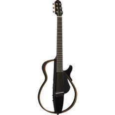 Yamaha silent guitar Yamaha Slg200s Steel-String Silent Acoustic-Electric Guitar Trans Black