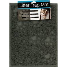 Drymate Cat Litter Mat Medium Black for Cats 