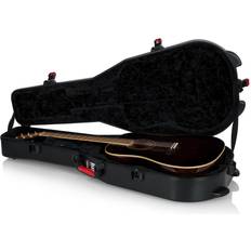 Cases Gator Tsa Ata Molded Acoustic Guitar Case Black Black