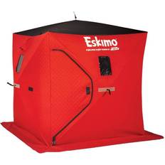 Eskimo Winter Fishing Eskimo QuickFish 2i, Pop-Up Portable Shelter, Insulated, Red, 2-Person