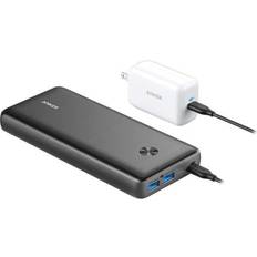 Batteries & Chargers Anker Power Bank, PowerCore III Elite 25600 PD 60W with 65W PD Charger, Power Delivery Portable Charger Bundle for USB C MacBook Air/Pro/Dell XPS