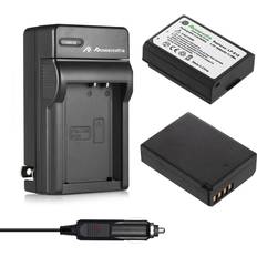 Canon 2000d Powerextra 2 Pack LP-E10 Battery and Charger Compatible with Canon Rebel T3 T5 T6 T7 Kiss X50 Kiss X70 1100D 1200D1300D 2000D 1500D Digital Cameras